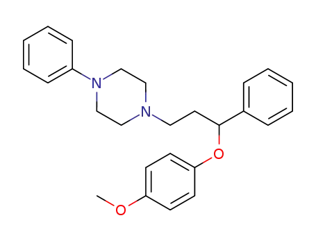 1-(3-(4-Methoxyphenoxy)-3-phenylpropyl)-4-phenylpiperazine