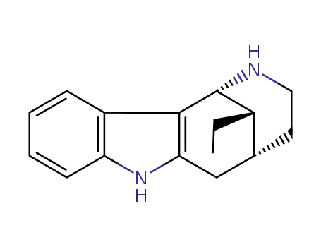 Molecular Structure of 130291-34-8 ((1RS,5RS,12SR)-12-ethyl-1,2,3,4,5,6-hexahydro-1,5-methanoazocino<4,3-b>indole)