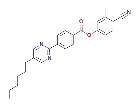 4-(5-Hexyl-pyrimidin-2-yl)-benzoic acid 4-cyano-3-methyl-phenyl ester