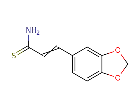(E)-3-Benzo[1,3]dioxol-5-yl-thioacrylamide