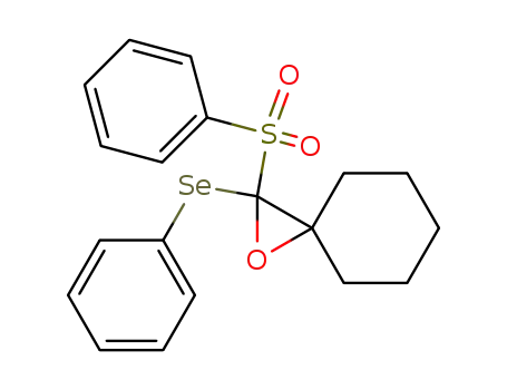 2-phenylseleno-2-phenylsulphonyl-1-oxaspiro<2.5>octane