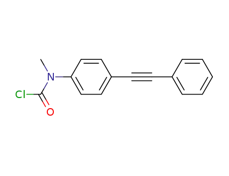 N-methyl-N-chloroformyl-p-aminotolane