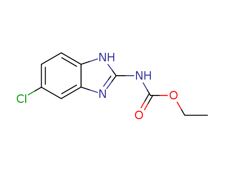 Carbamic acid, (5-chloro-1H-benzimidazol-2-yl)-, ethyl ester