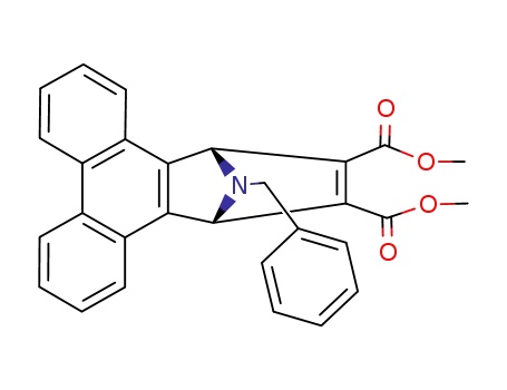 13-Benzyl-1,4-dihydro-1,4-iminotriphenylen-2,3-dicarbonsaeure-dimethylester