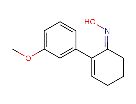 2-(m-methoxyphenyl)-2-cyclohexenone oxime