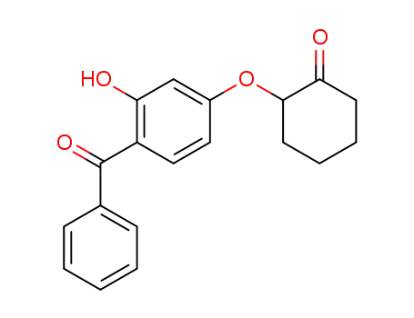 Molecular Structure of 125426-75-7 (2-(4-BENZOYL-3-HYDROXYPHENOXY)CYCLOHEXANONE)