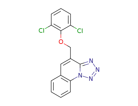 4-(2,6-Dichloro-phenoxymethyl)-1,2,3,9b-tetraaza-cyclopenta[a]naphthalene