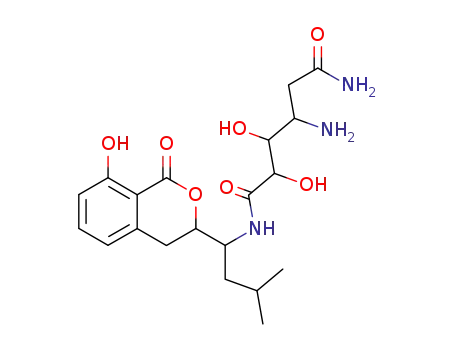 Molecular Structure of 77688-88-1 (Amicoumacin A)