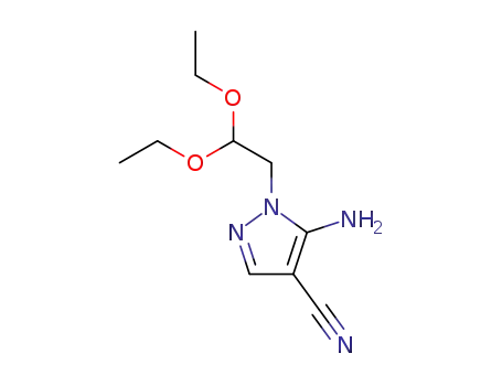5-amino-1-(2,2-diethoxyethyl)-1H-pyrazole-4-carbonitrile