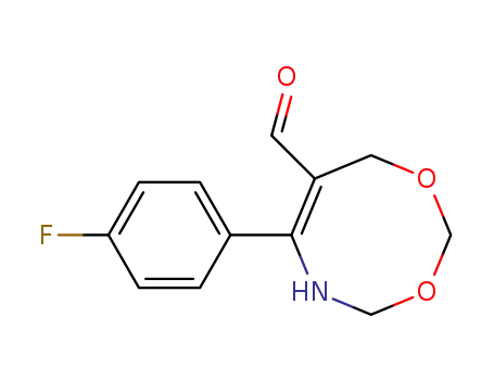 6-(4-fluorophenyl)-7-formyl-2,4,5,8-tetrahydro-1,3-dioxa-5-azocine