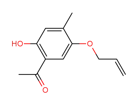 Molecular Structure of 76267-82-8 (2-hydroxy-4-methyl-5-allylacetophenone)