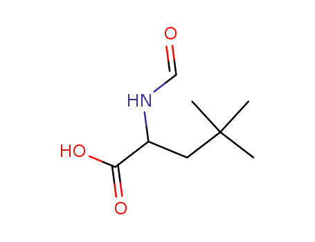 Molecular Structure of 88319-40-8 (Leucine, N-formyl-4-methyl-)