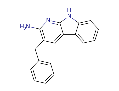 9H-Pyrido[2,3-b]indol-2-amine,3-(phenylmethyl)-