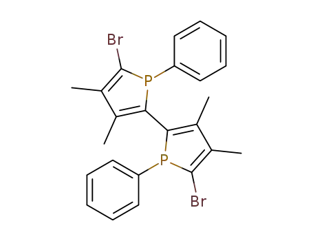 5,5'-Dibromo-3,4,3',4'-tetramethyl-1,1'-diphenyl-1H,1'H-[2,2']biphospholyl