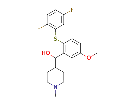 2-(2,5-Difluorophenylthio)-5-methoxy-α-(1-methyl-4-piperidyl)benzyl Alcohol