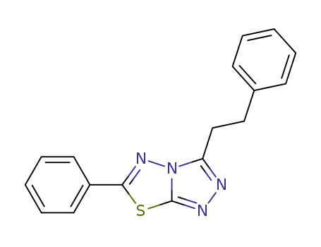 3-Phenethyl-6-phenyl-[1,2,4]triazolo[3,4-b][1,3,4]thiadiazole