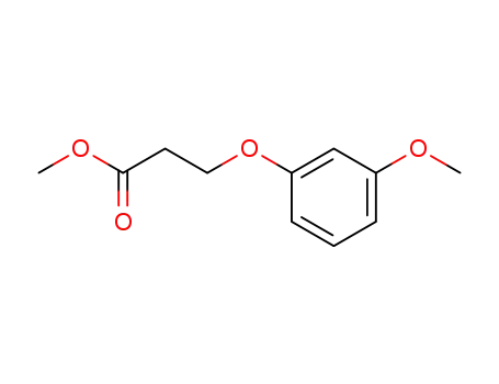 Propanoic acid, 3-(3-methoxyphenoxy)-, methyl ester