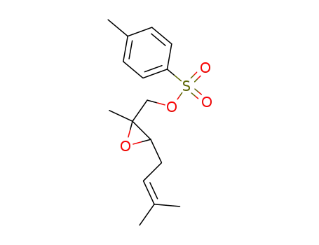 Molecular Structure of 80232-50-4 (2,3-Epoxy-2,6-dimethyl-1-tosyloxy-5-heptene)