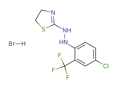 2-Thiazolidinone, [4-chloro-2-(trifluoromethyl)phenyl]hydrazone,
monohydrobromide