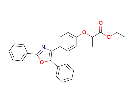 2-[4-(2,5-Diphenyl-oxazol-4-yl)-phenoxy]-propionic acid ethyl ester