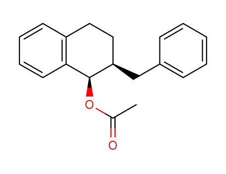 Acetic acid (1R,2S)-2-benzyl-1,2,3,4-tetrahydro-naphthalen-1-yl ester