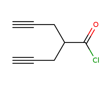 2-(Prop-2-yn-1-yl)pent-4-ynoyl chloride