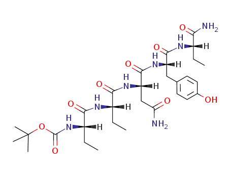 Boc-Abu-Abu-Asn-Tyr-Abu-NH<sub>2</sub>