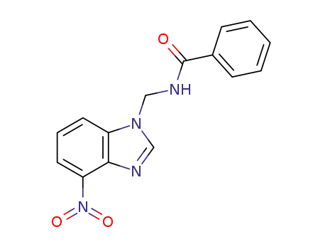 1-benzamidomethyl-4-nitrobenzimidazole