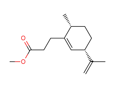 (1R,4S)-2-(2-methoxycarbonylethyl)-p-mentha-2,8-diene