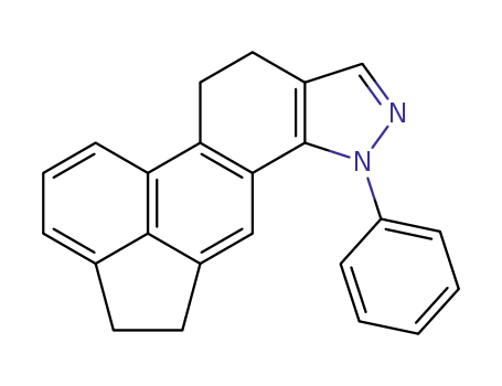 10,11-dihydro-3-phenylacephenanthro<8,7-d>pyrazole