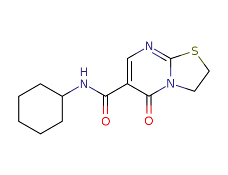 2,3-Dihydro-N-cyclohexyl-5-oxo-5H-thiazolo(3,2-a)pyrimidine-6-carboxamide