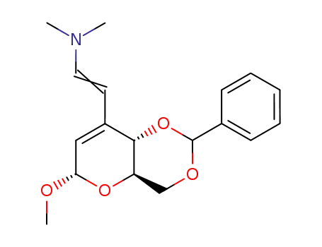 [(Z)-2-((4aR,6S,8aS)-6-Methoxy-2-phenyl-4,4a,6,8a-tetrahydro-pyrano[3,2-d][1,3]dioxin-8-yl)-vinyl]-dimethyl-amine