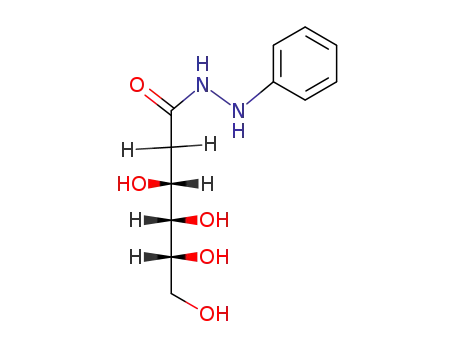 Molecular Structure of 61244-22-2 (2-Deoxy-D-arabino-hexonic acid (2-phenyl hydrazide))