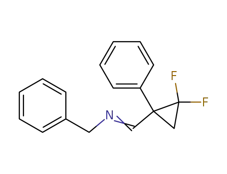 N-(2,2-difluoro-1-phenylcyclopropylmethylene)benzylamine