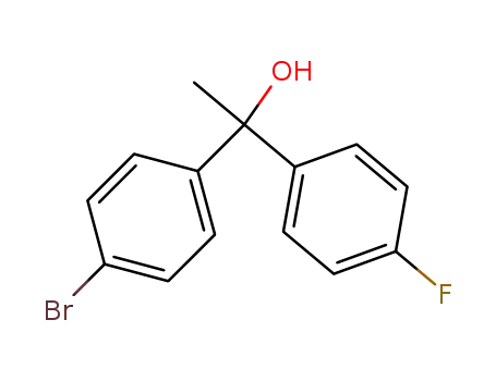 1-(4-bromophenyl)-1-(4-fluorophenyl)ethanol