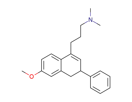 1-(3-dimethylaminopropyl)-3-phenyl-6-methoxy-3,4-dihydronaphthalene