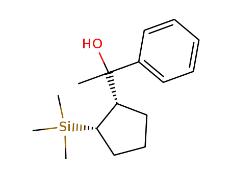 1-phenyl-1-(2-trimethylsilylcyclopentyl)ethanol