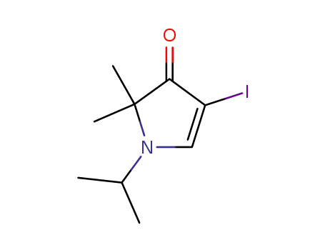 4-iodo-1-isopropyl-2,2-dimethyl-1H-pyrrol-3(2H)-one