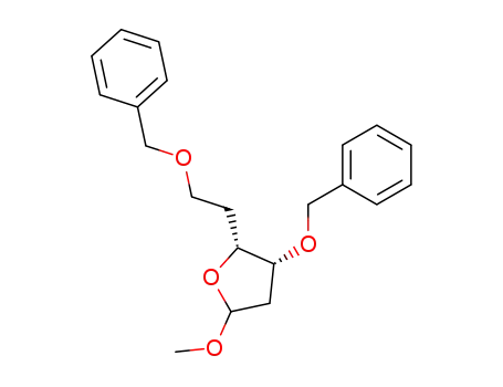 (2R,3R)-3-Benzyloxy-2-(2-benzyloxy-ethyl)-5-methoxy-tetrahydro-furan