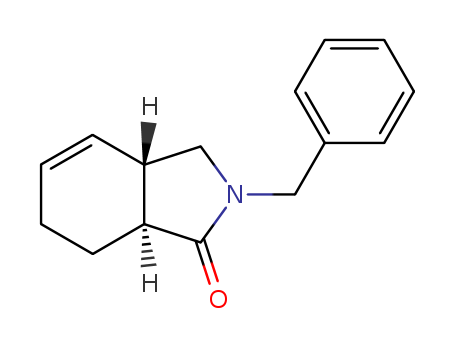 1H-Isoindol-1-one, 2,3,3a,6,7,7a-hexahydro-2-(phenylmethyl)-, cis-
