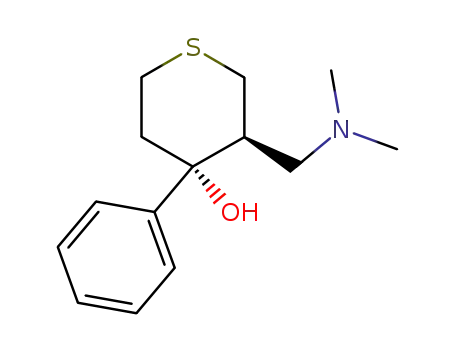 3-[(dimethylamino)methyl]-4-phenyltetrahydro-2H-thiopyran-4-ol