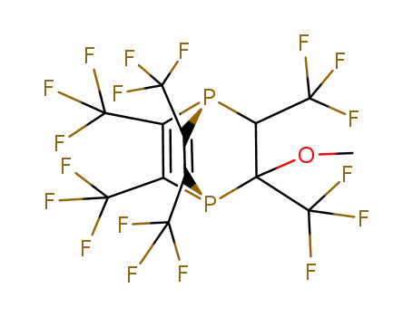 1,4-Diphosphabicyclo[2.2.2]octa-2,5-diene,
7-methoxy-2,3,5,6,7,8-hexakis(trifluoromethyl)-