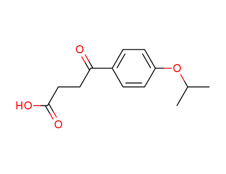 Molecular Structure of 91121-67-4 (4-OXO-4-(4-ISOPROPOXYPHENYL)BUTYRIC ACID)