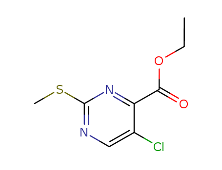 ETHYL 5-CHLORO-2-(METHYLTHIO)PYRIMIDINE-4-CARBOXYLATE