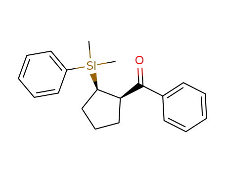 cis-2-dimethyl(phenyl)silylcyclopentyl phenyl ketone