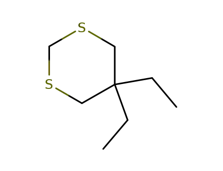 Molecular Structure of 134434-07-4 (5,5-Diethyl-1,3-dithiane)