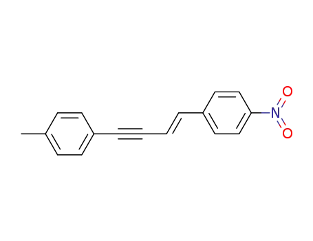 (E)-1-(4-Nitrophenyl)-4-(4-tolyl)-1-buten-3-in