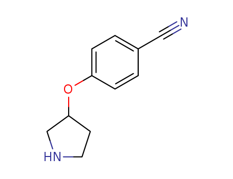 4-(Pyrrolidin-3-yloxy)-benzonitrile