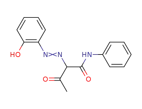 Molecular Structure of 4870-40-0 (Butanamide, 2-[(2-hydroxyphenyl)azo]-3-oxo-N-phenyl-)