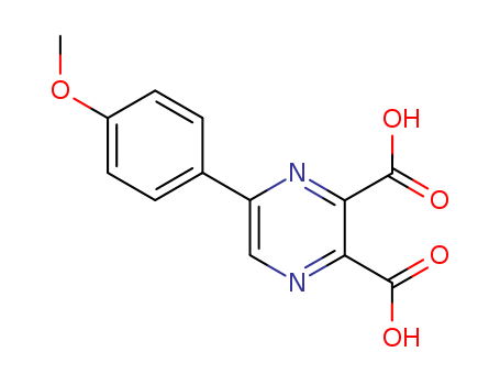 5-(4-Methoxy-phenyl)-pyrazine-2,3-dicarboxylic acid